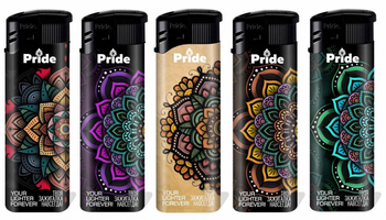 Зажигалка Pride Mandala - Аксессуары для курения - Зажигалки - Зажигалки пьезо - Магазин вапорайзеров, бонгов и лучших аксессуаров для курения  rastastore.ru